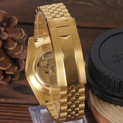 SEIKOJUST SKY-DWELLER GOLD