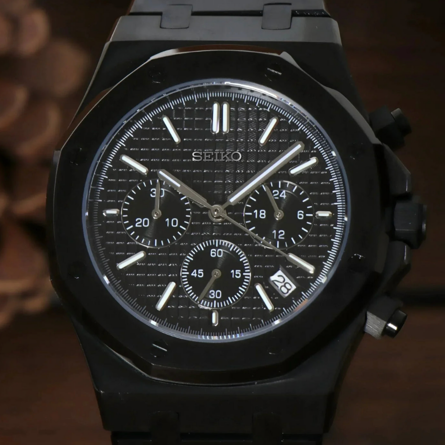 ROYAL SEIKOAK TRIPLE BLACK CHRONO