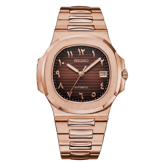 NAUTIKO ROSE GOLD CHOCOLATE ARABIC