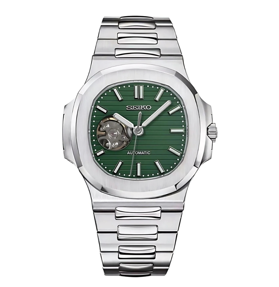 NAUTIKO OLIVE GREEN OPEN MOVEMENT