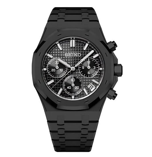 ROYAL SEIKOAK CHRONO TRIPLE BLACK