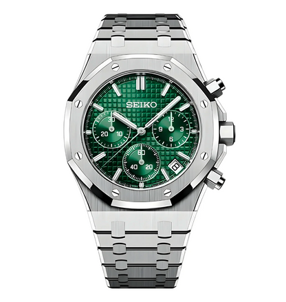 ROYAL SEIKOAK CHRONO GREEN