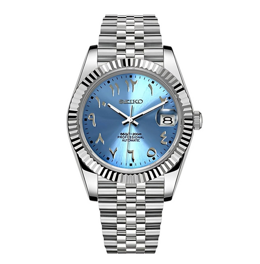 SEIKOJUST ICE BLUE ARABIC