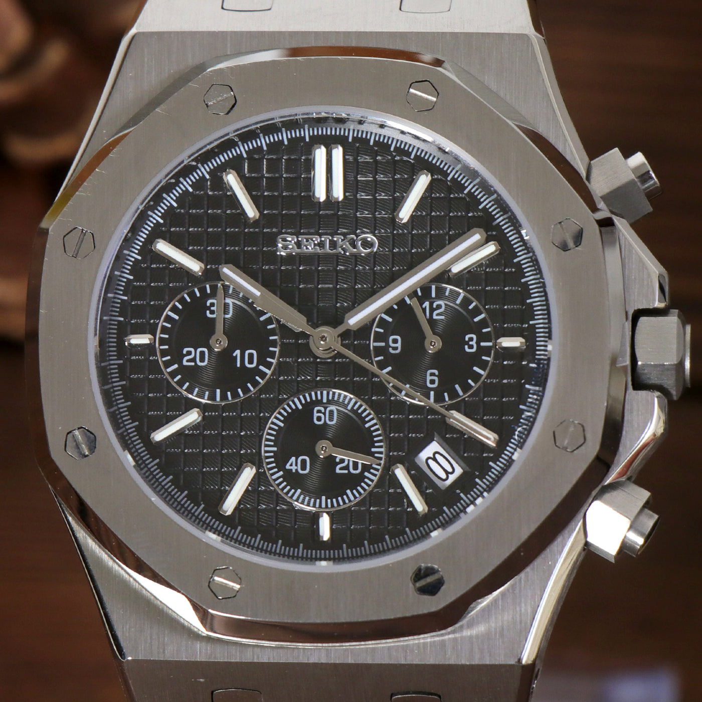 ROYAL SEIKOAK CHRONO BLACK