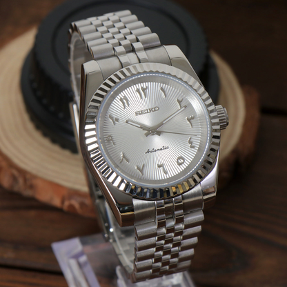 SEIKOJUST WHITE ARABIC TEXTURED