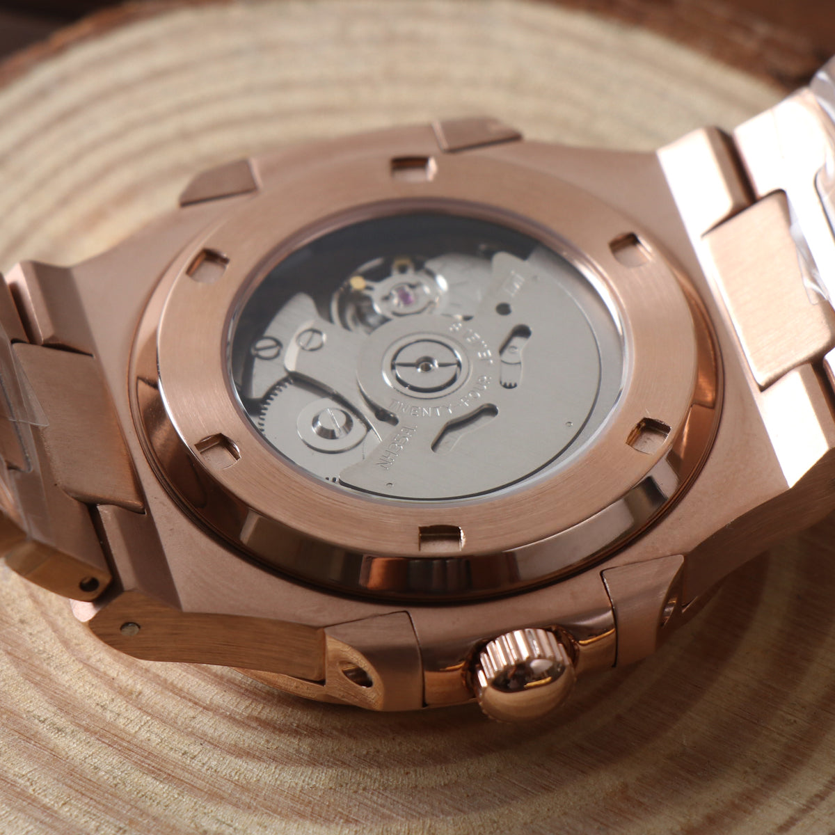 NAUTIKO ROSE GOLD BLACK