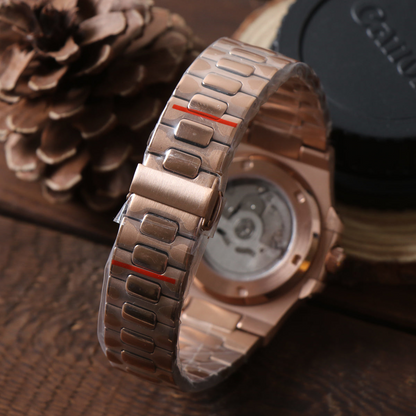 NAUTIKO ROSE GOLD BLACK