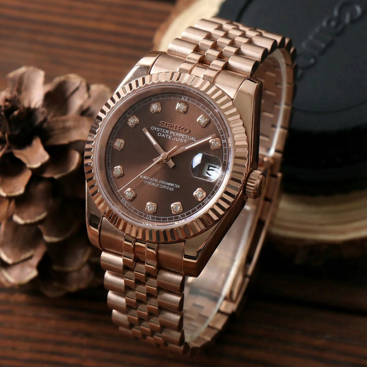 SEIKOJUST CHOCOLATE CRYSTALS ROSE GOLD