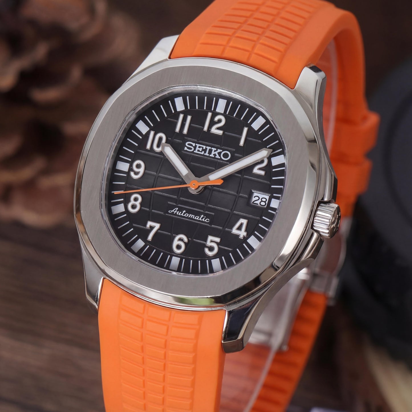 SEIKONAUT ORANGE-BLACK