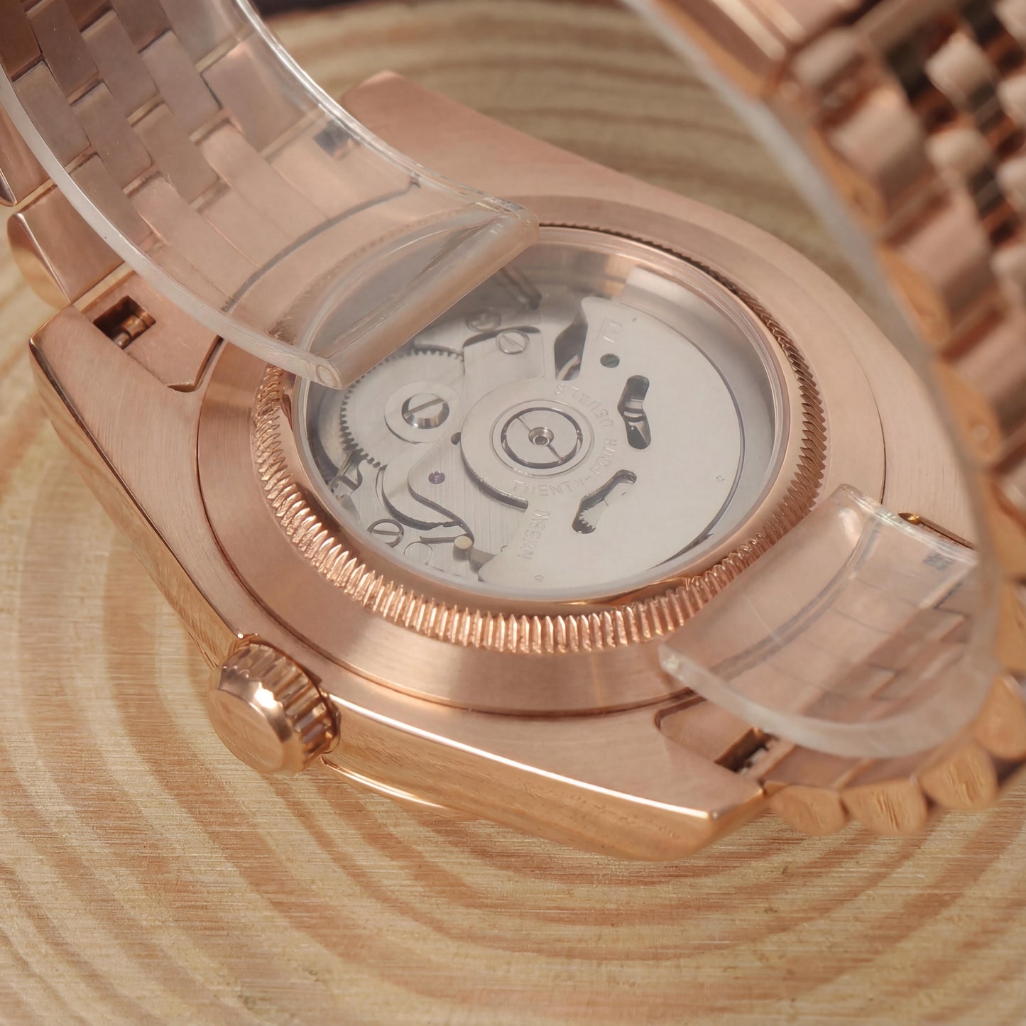 SEIKOJUST SKY-DWELLER BLACK (ROSE GOLD)